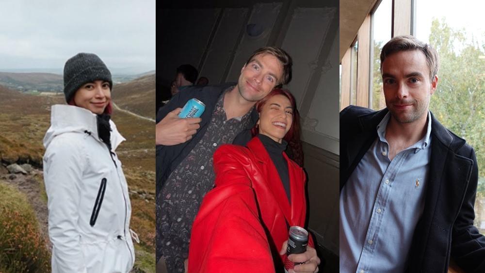Glaiza De Castro and husband David Rainey in Ireland