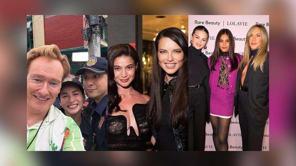 Filipino celebrities met their international idols