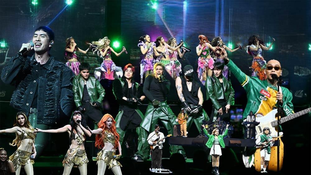 BINI, Flow G, G22, KAIA, SB19, Skusta Clee, and SunKissed Lola