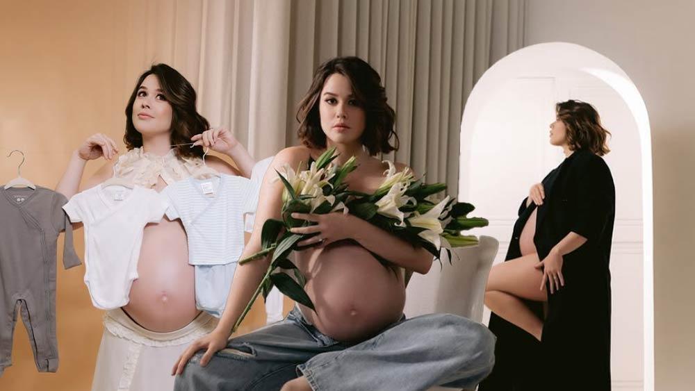 Valeen Montenegro maternity shoot