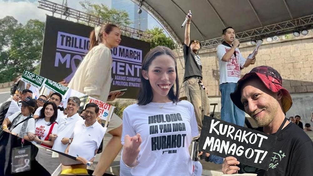 Celebrities  and personalities take part in November 30 Anti-Corruption Rallies