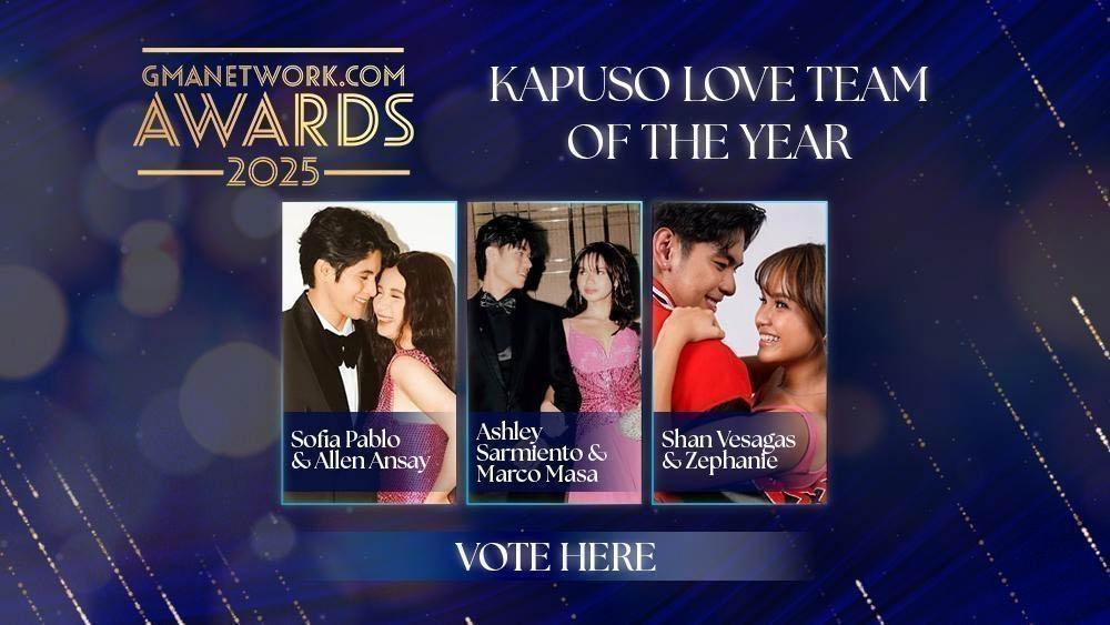 Kapuso Love Team of the Year nominees