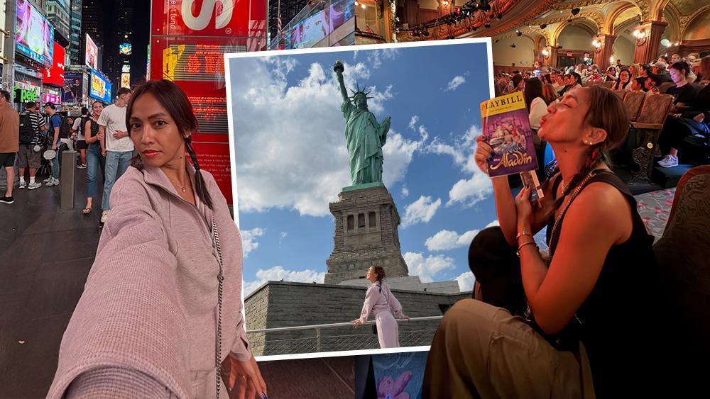 The travel adventures of Rochelle Pangilinan in New York