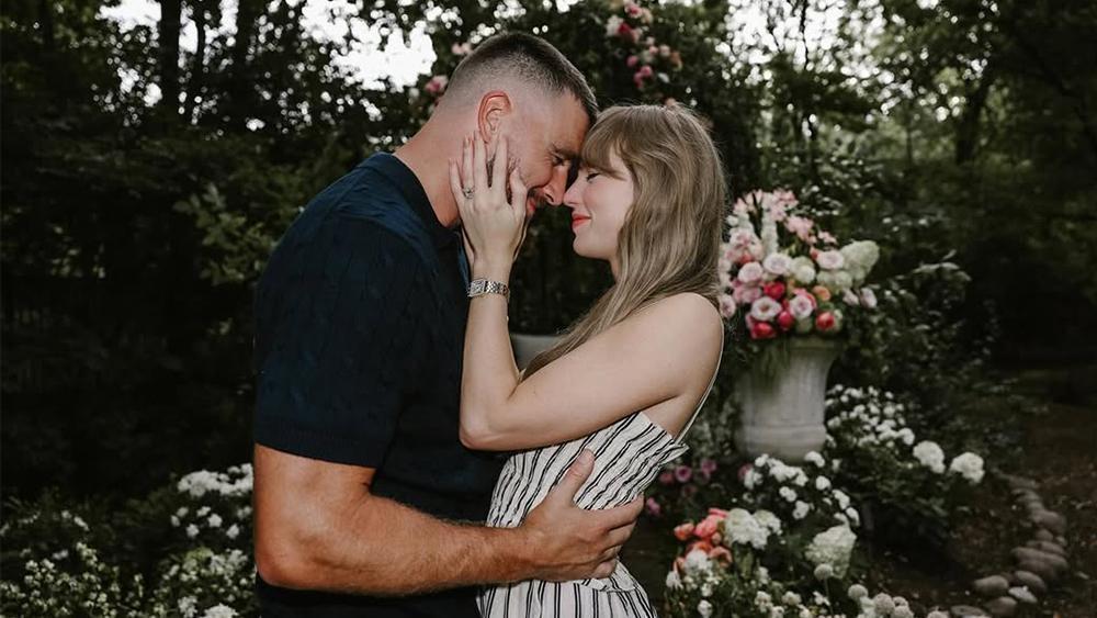Taylor Swift and Travis Kelce