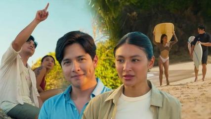 Alden Richards and Nadine Lustre in Love Siargao