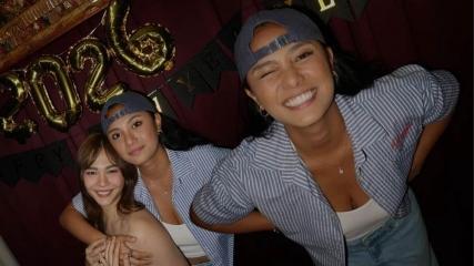 Klea Pineda and Janella Salvador