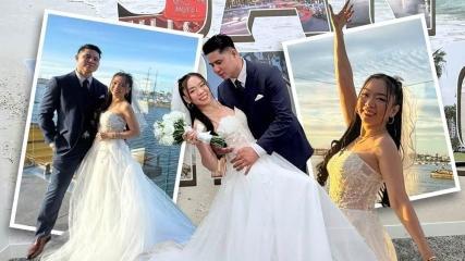 Cheche Tolentino and husband