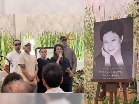 Lotlot de Leon, nakiusap: 'Please, huwag n'yo po kakalimutan ang isang Nora  Aunor' | GMA Entertainment
