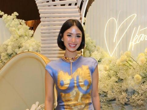 LOOK: Heart Evangelista stuns in gold Filipiniana at Paris Fashion Week