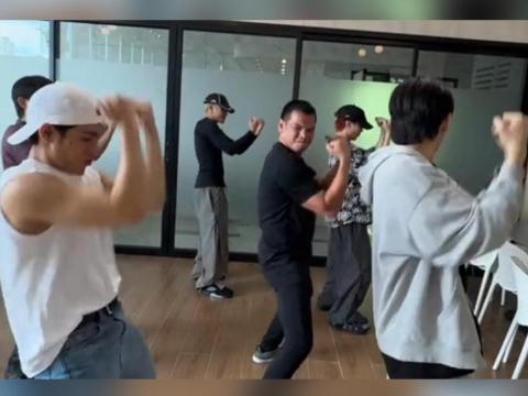 SB19 dances 'Dungka!' with 'What hafen, Vella' guy Cristopher Diwata