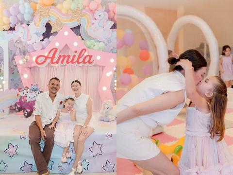 Angelica Panganiban marks daughter Amila's 4th birthday with a party