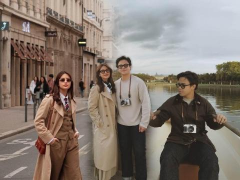 Gabbi Garcia and Khalil Ramos explore France after attending Paris Fashion Week