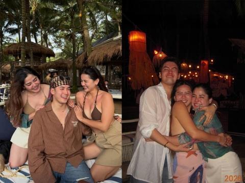 Shaira Diaz, Jenzel Angeles, Kaloy Tingcungco bond in Bali