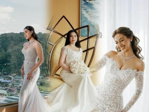 Celebrity wedding gown inspirations