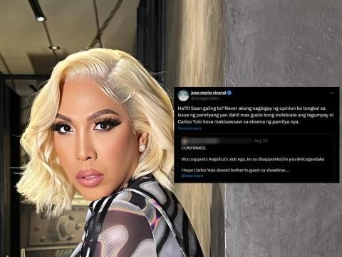 Vice Ganda, nilinaw na hindi tungkol kay Carlos Yulo ang opinyon niya sa away  pamilya | GMA Entertainment