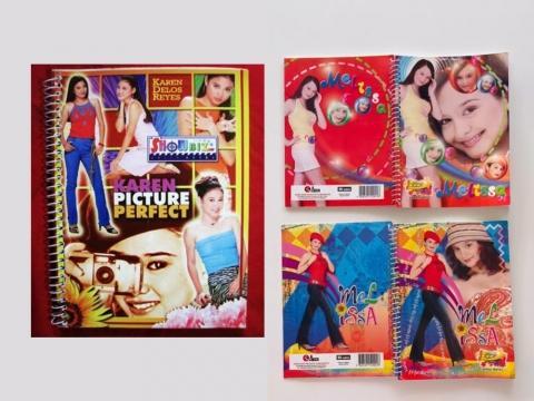 #Throwback: Celebrities na tampok sa notebook covers