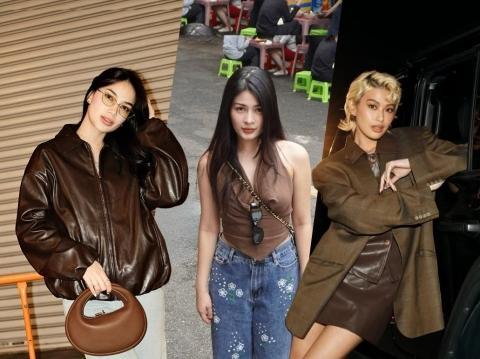 These beauty queens are beautiful in brown