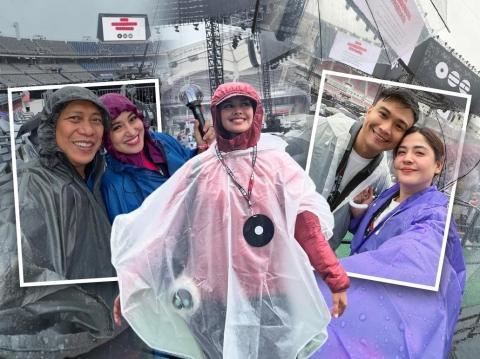 Kapuso stars and personalities watch BTS's concert in Goyang, South Korea