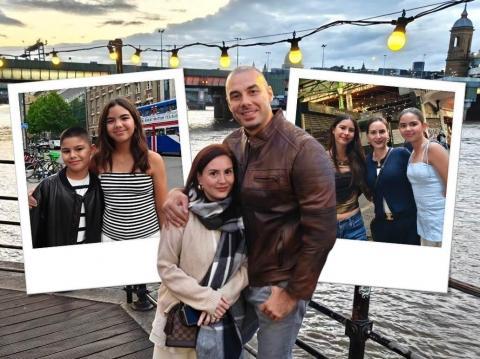Team Kramer goes on a family vacation in London