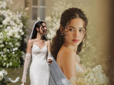 Urassaya Sperbund looks ethereal in Louis Vuitton wedding gown   By Faye Almazan