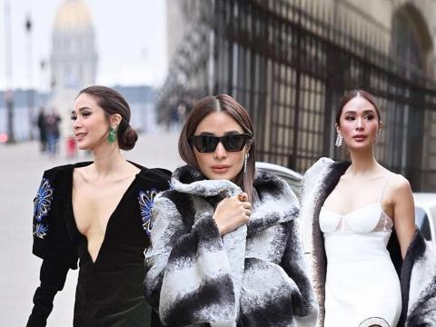LOOK: Heart Evangelista's stunning outfits at this year's Paris