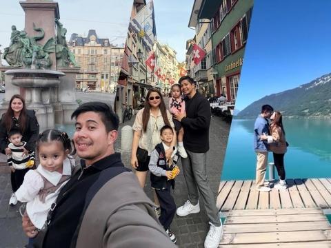 Rodjun Cruz and Dianne Medina explore Switzerland