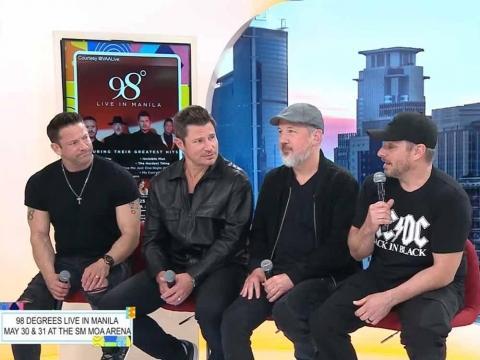 98 Degrees shares why they think they are well-loved by Filipino fans