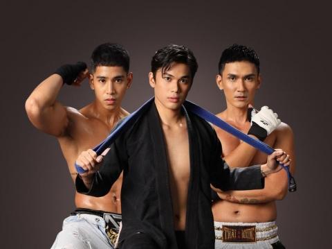 Sports fashion photoshoot bring out the abs of the Mister Pilipinas Worldwide delegates