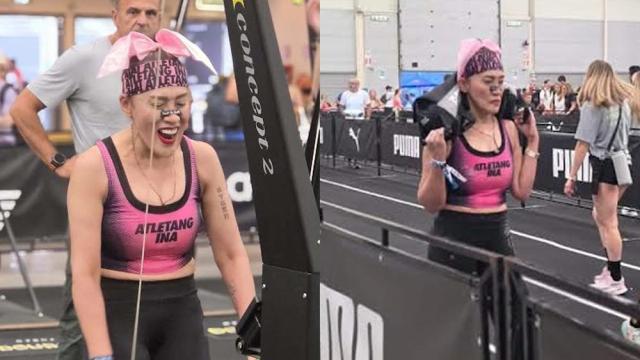 AiAi delas Alas completes HYROX solo race in Rome at nearly 62