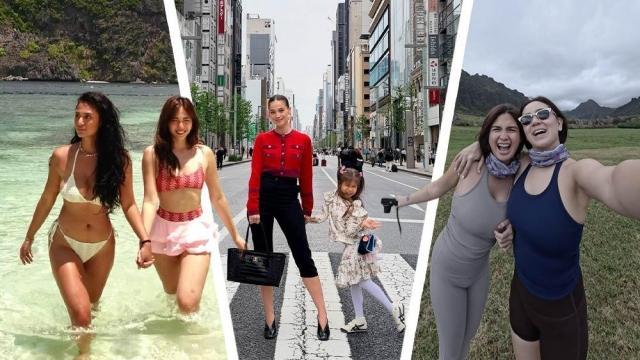 Celebrities enjoying the ultimate girls trip