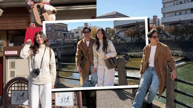 Benjamin Alves and Chelsea Robato's romatic vacation in Japan