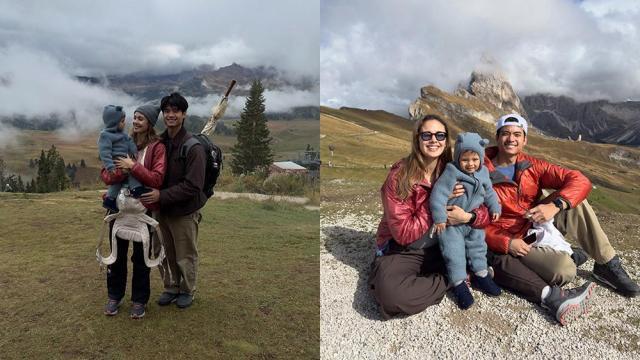 Megan Young and Mikael Daez go on a trip to Italy with son Leon