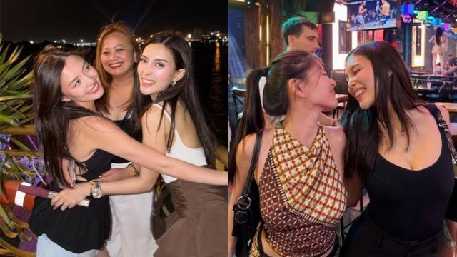 Arra San Agustin and Analyn Barro have fun in Vietnam