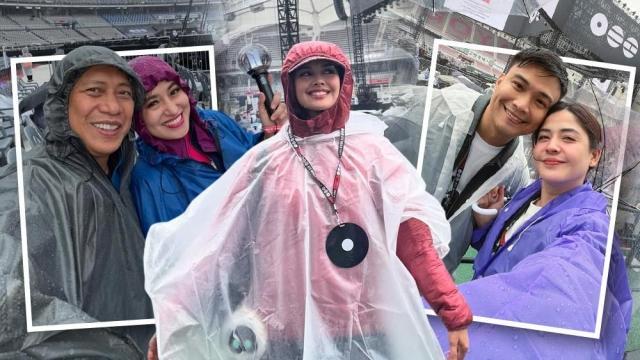 Kapuso stars and personalities watch BTS's concert in Goyang, South Korea