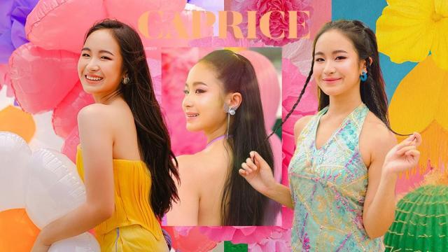 Caprice Cayetano radiates charm in colorful pre-debut photo shoot