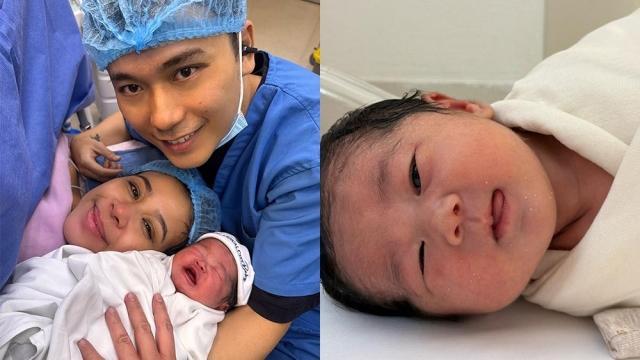 Chef Ylyt gives birth to baby Ylya Santi