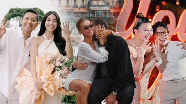 Celebrities and their dazzling engagement rings