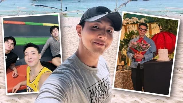 Kim Ji Soo celebrates birthday in Boracay