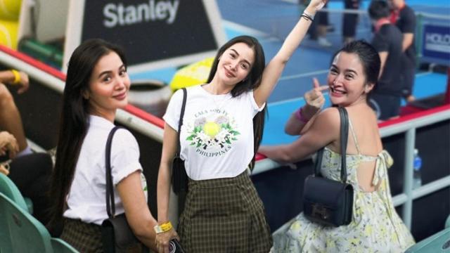 Kris Bernal shares excitement after watching Alex Eala's match live in Hong Kong