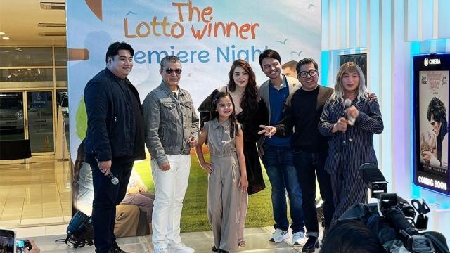 Kapuso stars, dumalo sa 'The Lotto Winner' red carpet premiere