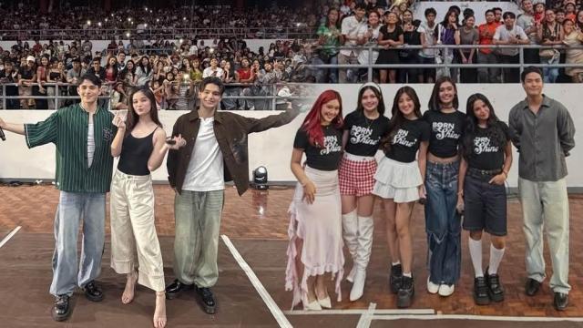 'Born to Shine' stars Zephanie, Michael Sager, at iba pang Kapuso stars, nagpasaya sa Maytime Festival sa Antipolo