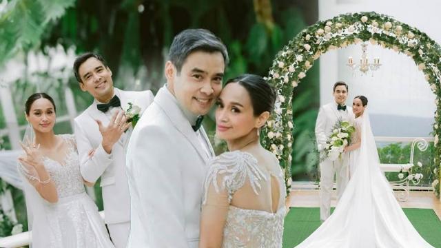 SexBomb Jopay Paguia renews vows with husband Joshua Zamora