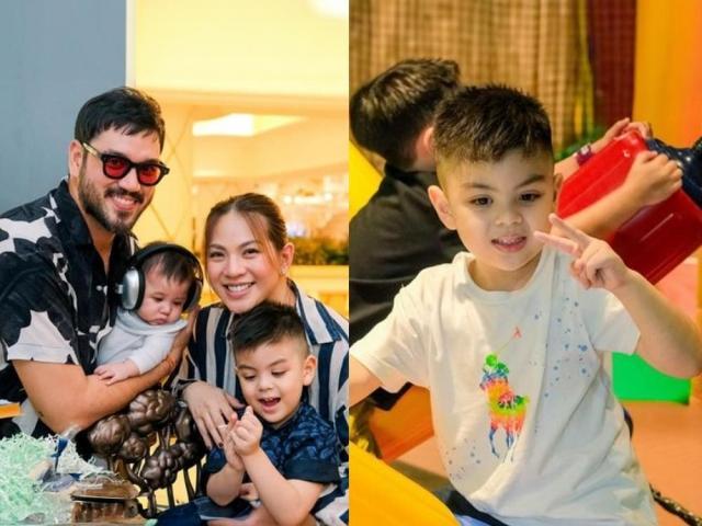 Carlo Gonzalez son Jose Christiano 4th birthday