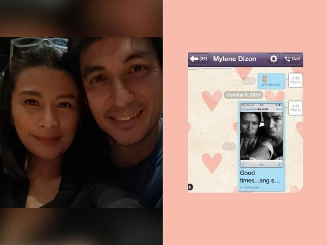 Mylene Dizon and Jason Webb