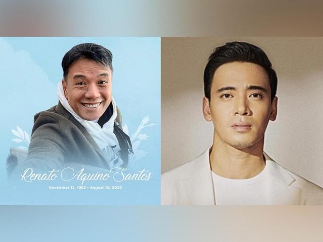 late father of Erik Santos 