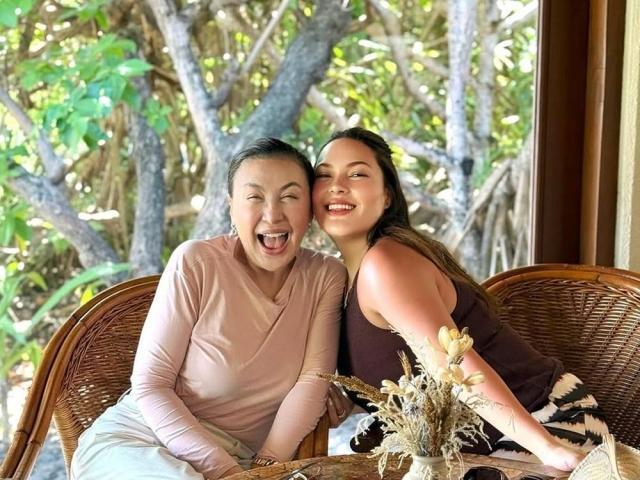 KC Concepcion and Sharon Cuneta