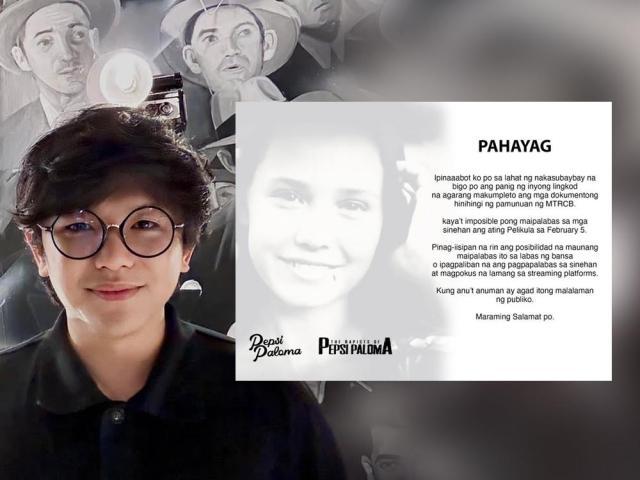 Darryl Yap, Pepsi Paloma movie