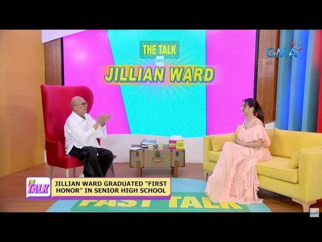 Jillian Ward and Boy Abunda