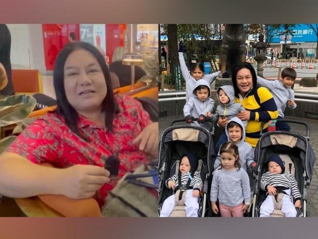 Joel Cruz and his children