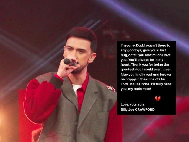 Billy Crawford father death